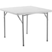 NATIONAL PUBLIC SEATING Interion® Plastic Folding Table, 36" x 36", White INT-BT3636-21